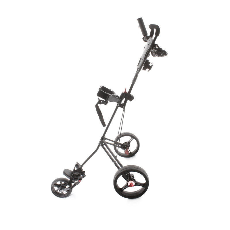 Masters 5 series 3-Wheel Push/Pull Trolley - Black/Red