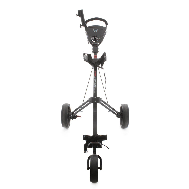 Masters 5 series 3-Wheel Push/Pull Trolley - Black/Red