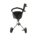 Masters 5 series 3-Wheel Push/Pull Trolley - Black/Red