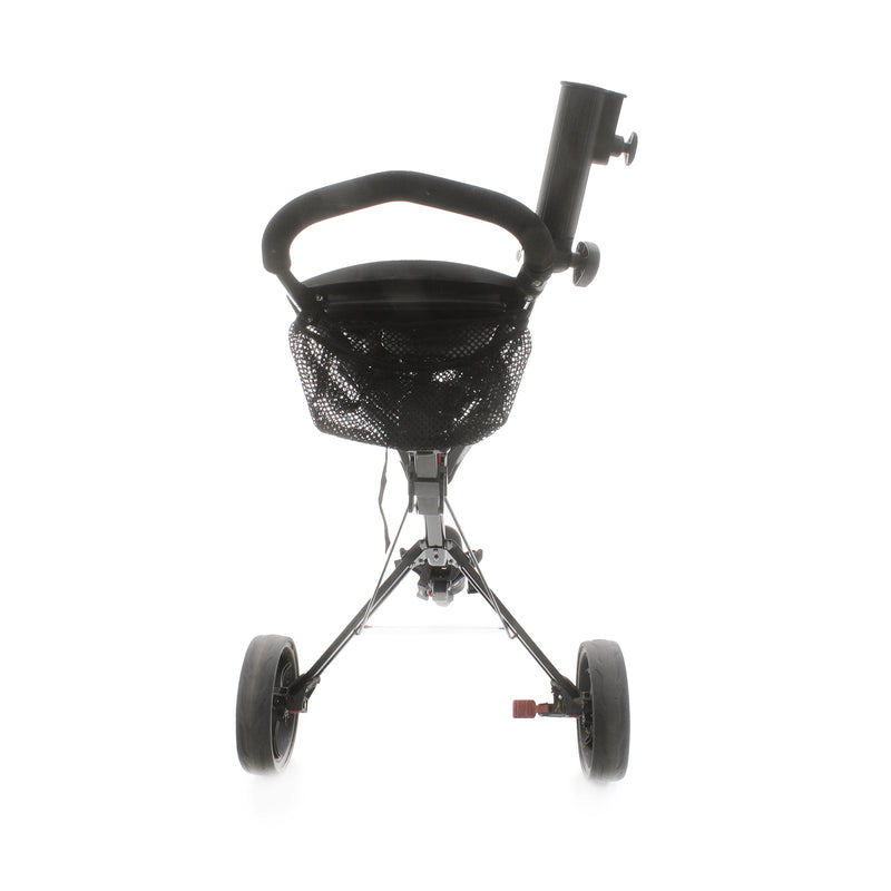 Masters 5 series 3-Wheel Push/Pull Trolley - Black/Red