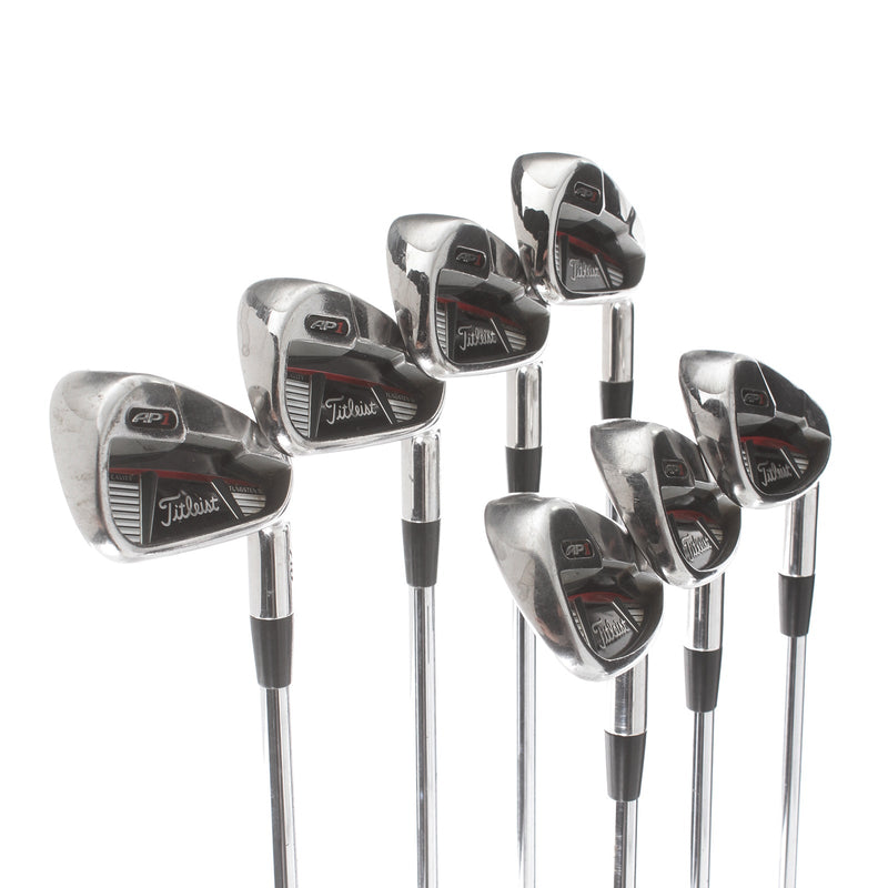 Titleist AP1 710 Steel Mens Right Hand Irons 4-PW Regular - NS Pro 105T