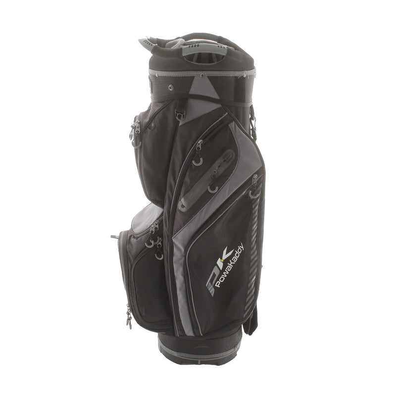 PowaKaddy DLX Lite Edition Cart Bag - Black/Silver
