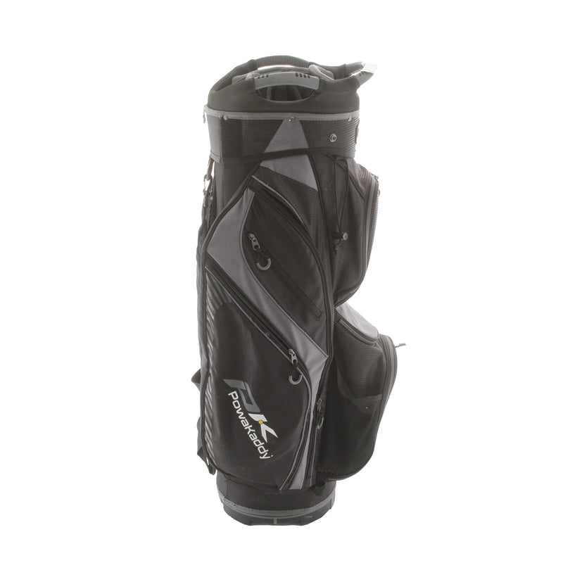 PowaKaddy DLX Lite Edition Cart Bag - Black/Silver