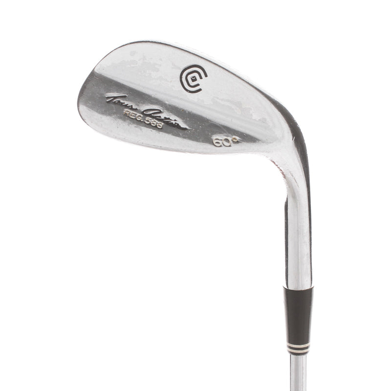 Cleveland Tour Action REG 588 Steel Mens Right Hand Lob Wedge 60* Wedge Flex - True Temper