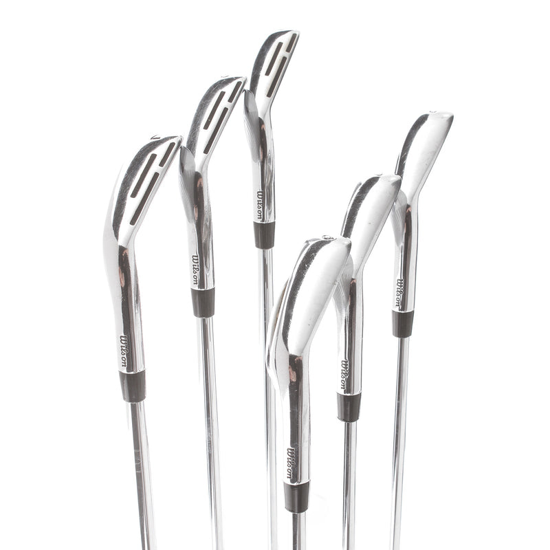 Wilson D9 Forged Steel Mens Right Hand Irons 5-PW Stiff - Dynamic Gold s 300 105g