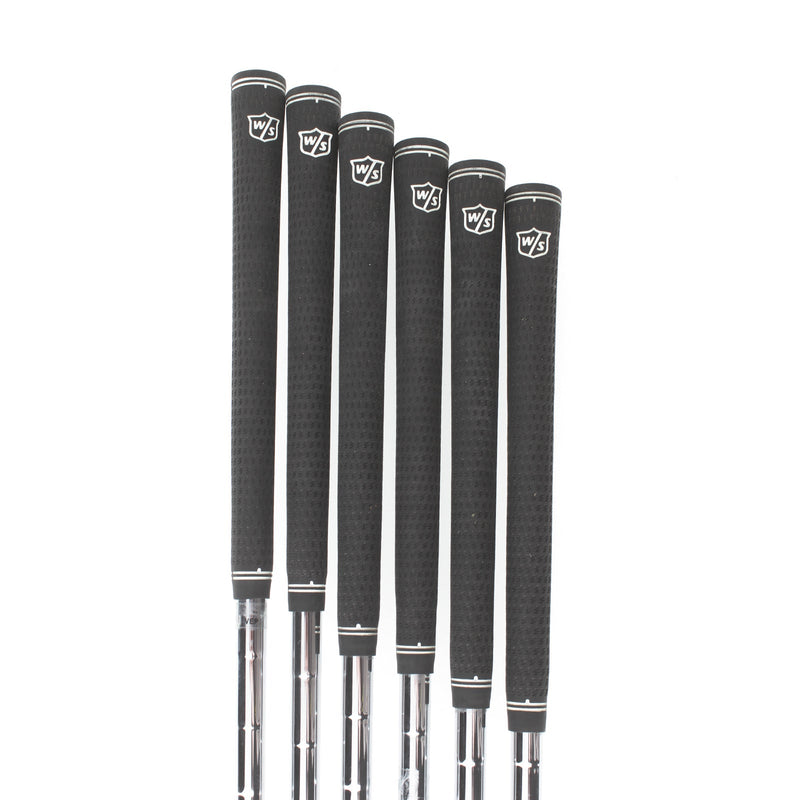 Wilson D9 Forged Steel Mens Right Hand Irons 5-PW Stiff - Dynamic Gold s 300 105g