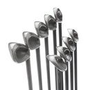 Wilson Deep Red Graphite Mens Right Hand Irons 3-SW Regular - Try-Ply