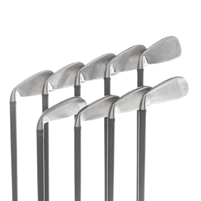 Wilson Deep Red Graphite Mens Right Hand Irons 3-SW Regular - Try-Ply