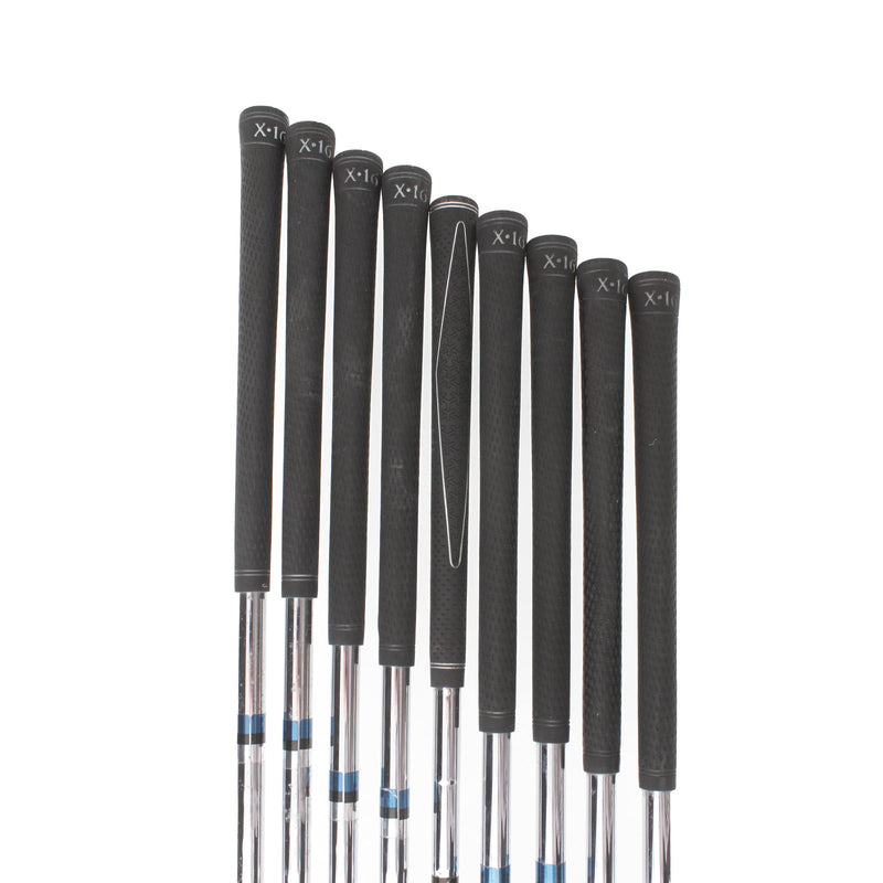 Callaway Steelhead x 16 Steel Mens Right Hand Irons 3-SW Uniflex - Callaway/Steel