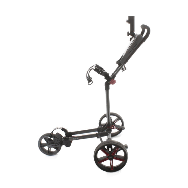 PowaKaddy DLX-Lite FF 3-Wheel Push/Pull Trolley - Black/Red