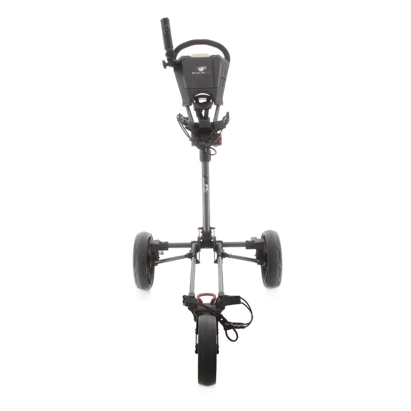 PowaKaddy DLX-Lite FF 3-Wheel Push/Pull Trolley - Black/Red