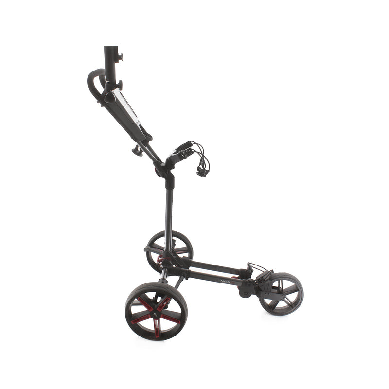 PowaKaddy DLX-Lite FF 3-Wheel Push/Pull Trolley - Black/Red