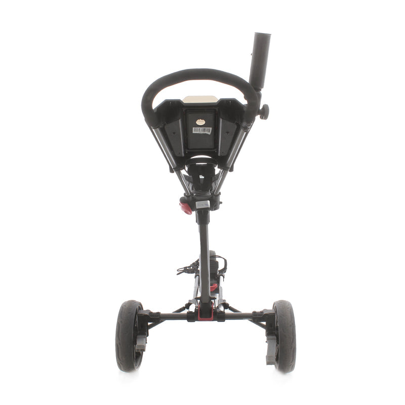 PowaKaddy DLX-Lite FF 3-Wheel Push/Pull Trolley - Black/Red