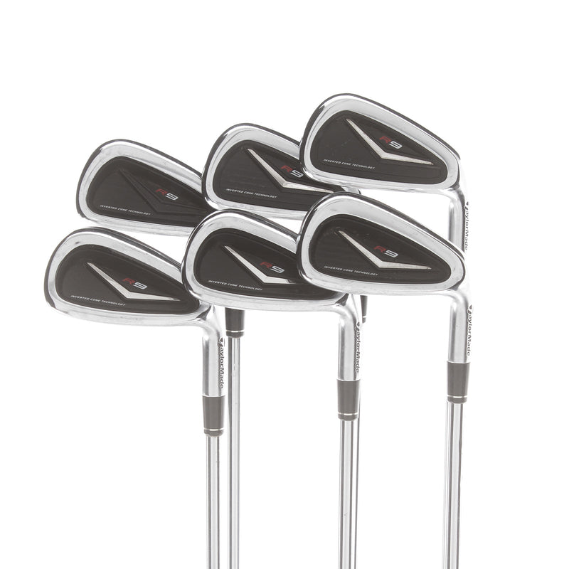 TaylorMade R9 Steel Mens Right Hand Irons 5-PW Regular - KBS 90g