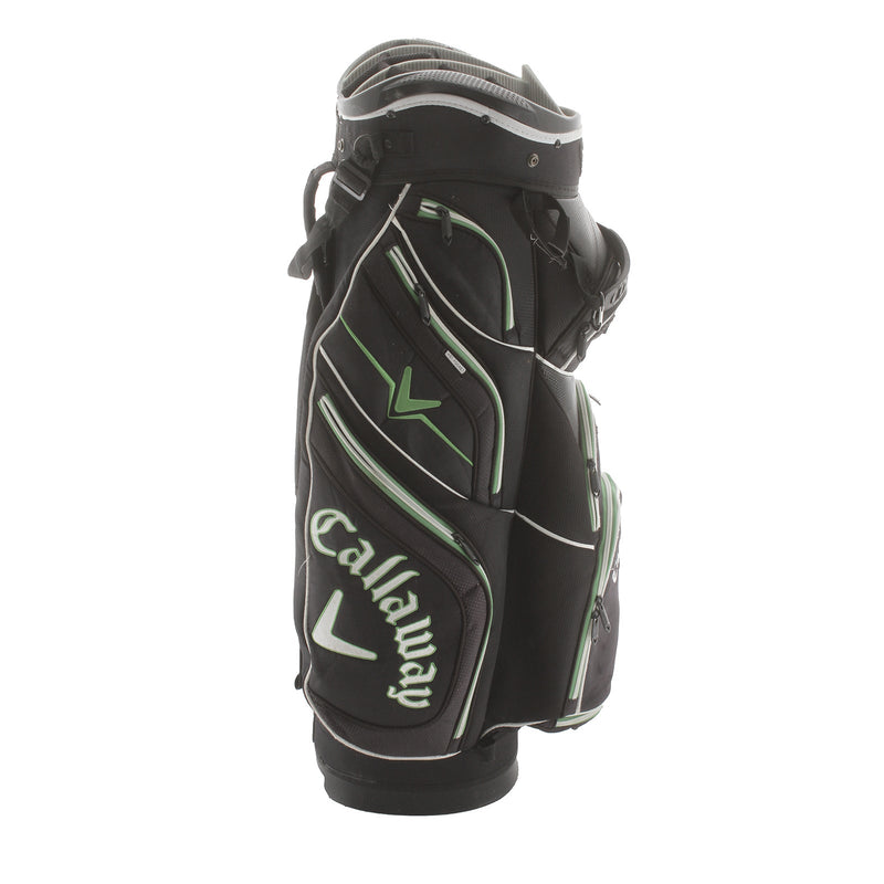Callaway Cart Bag Cart Bag - Black/ Green/White