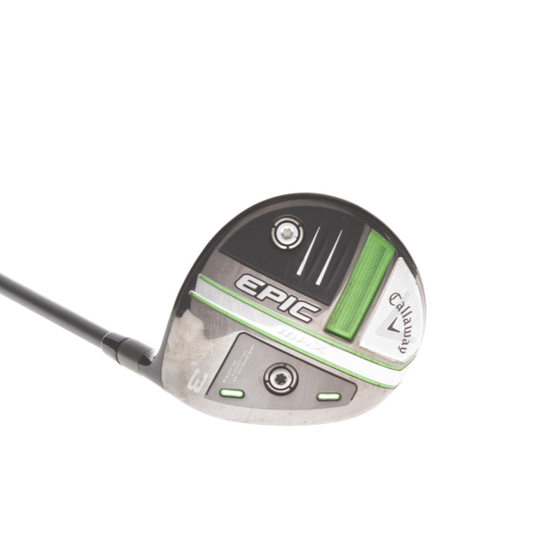 Callaway Epic max Graphite Mens Right Hand Fairway 3 Wood 15* Regular - hzrdus smoke 60g