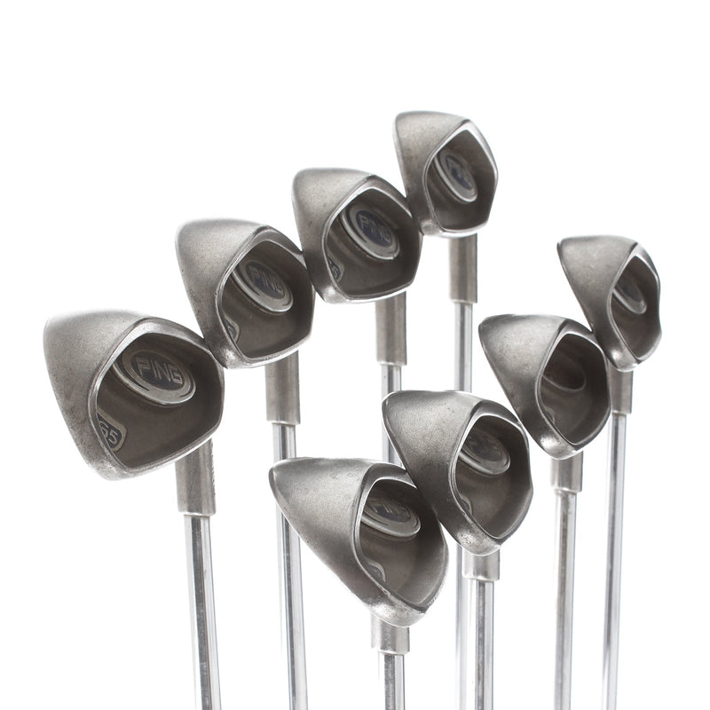 Ping G-5 Steel Mens Right Hand Irons 4-SW Green Dot 2* Upright Regular - Steel