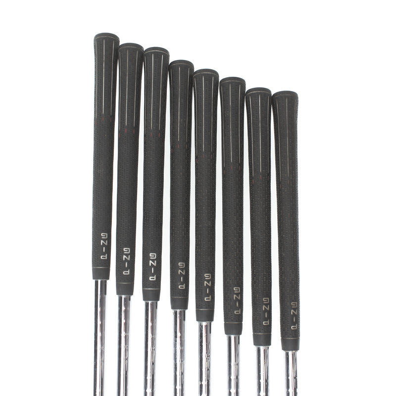 Ping G-5 Steel Mens Right Hand Irons 4-SW Green Dot 2* Upright Regular - Steel