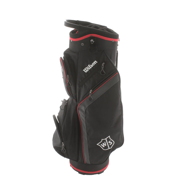 Wilson Staff Cart Cart Bag - Black/Red