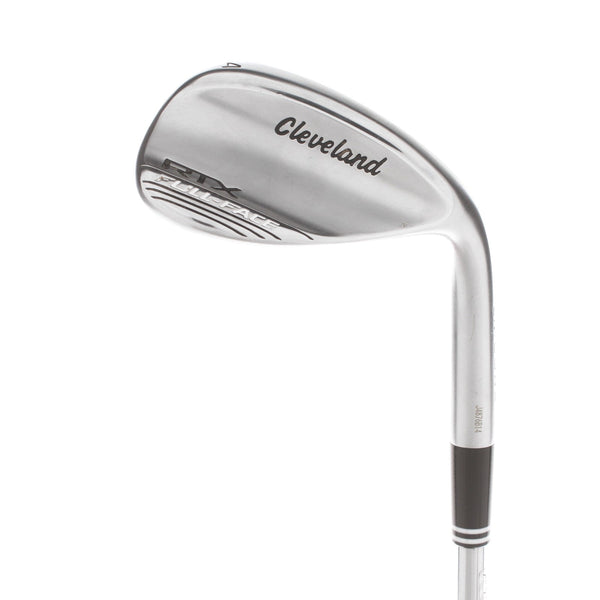 Cleveland RTX-Full Face Steel Mens Right Hand Sand Wedge 54* 10 Bounce S Grind Wedge Flex - Dynamic Gold Spinner