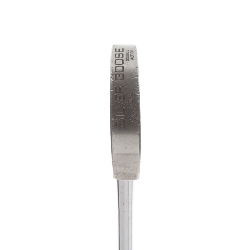 John Letters Silver Swan Double Action Mens Right Hand Putter 35.5" Blade - Golf Pride