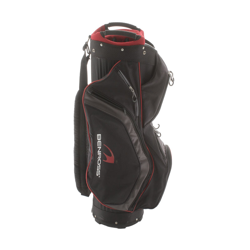 Benross Cart Bag - Black/Red/White