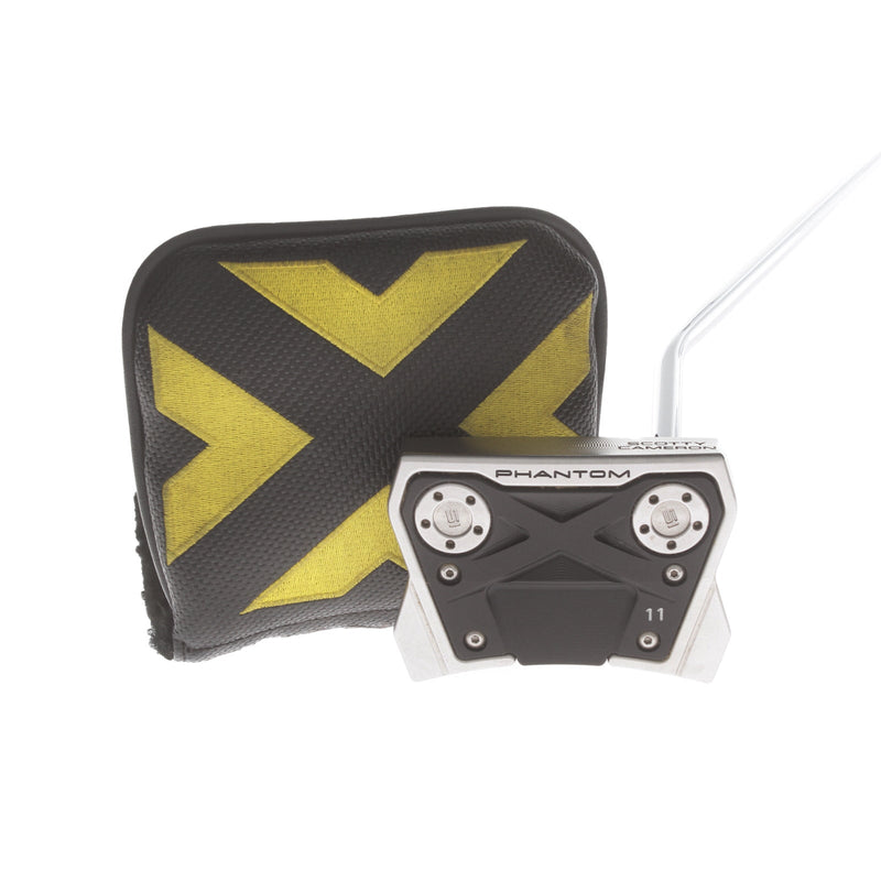 Scotty Cameron Phantom 11 Mens Right Hand Putter 34" Mallet Steel - Golf Pride