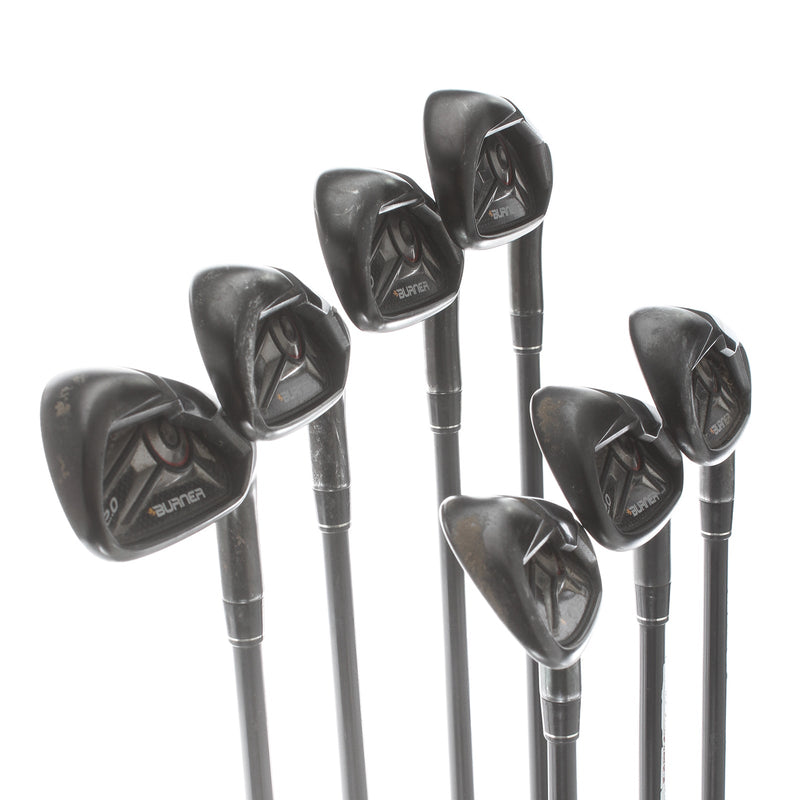 TaylorMade Burner 2.0 Graphite Mens Right Hand Irons 4-PW Regular - Burner 2.0