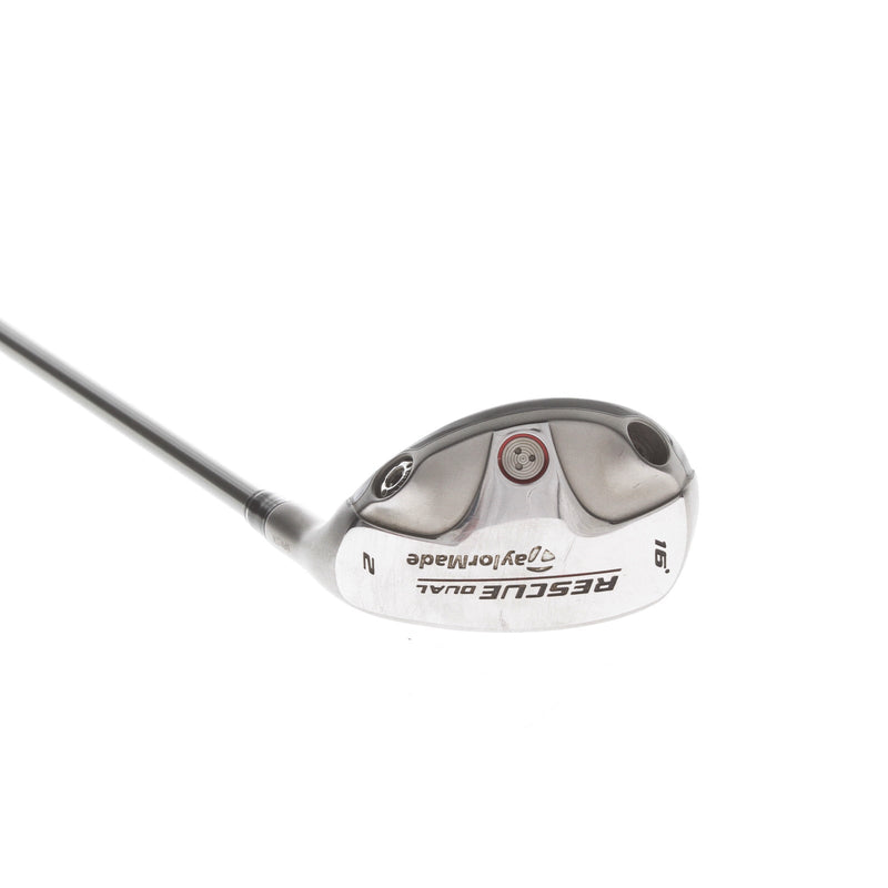 TaylorMade Rescue Dual Graphite Mens Right Hand 2 Hybrid 16* Stiff - TaylorMade ultralite 65g