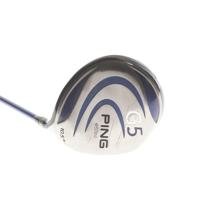 Ping G5 Graphite Mens Right Hand Driver 10.5* Regular - Pro launch blue 65g