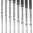 Mizuno MX-17 Steel Mens Right Hand Irons 4-PW+SW Regular - Mizuno Dyna Flex