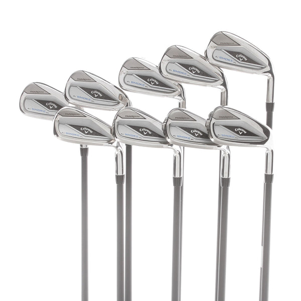 Callaway Ai Smoke HL Graphite Mens Right Hand 5-pw-aw-gw-sw Regular - Cypher 50g