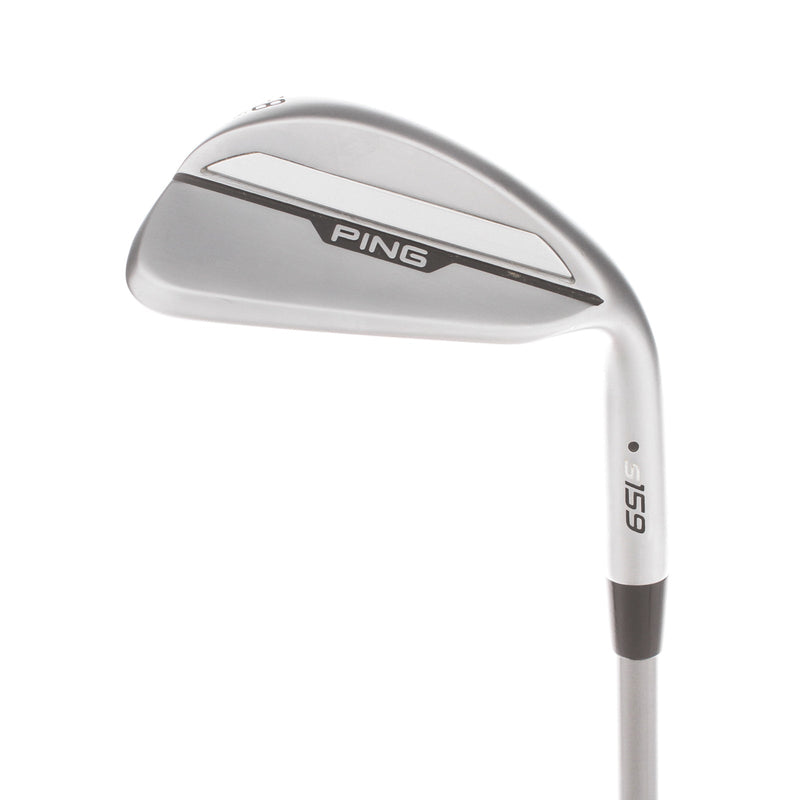 Ping S-159 Graphite Mens Right Hand Lob Wedge Black Dot 58* 8 Bounce S Grind Senior - Alta Quick 35