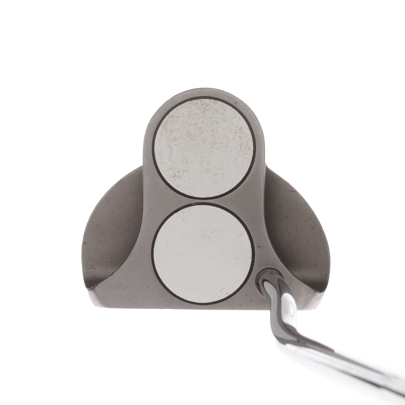 Odyssey 2-Ball Mens Right Hand Putter 34" Mallet White Hot - Super Stroke