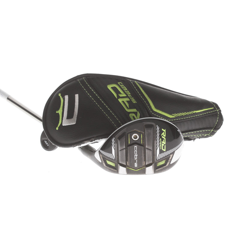 Cobra Rad Speed Graphite Mens Right Hand 4 Hybrid 21* Regular - Recoil F3