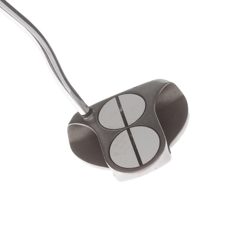 Odyssey 2-Ball Mens Right Hand Putter 34" Mallet Steel - Lamkin Straight