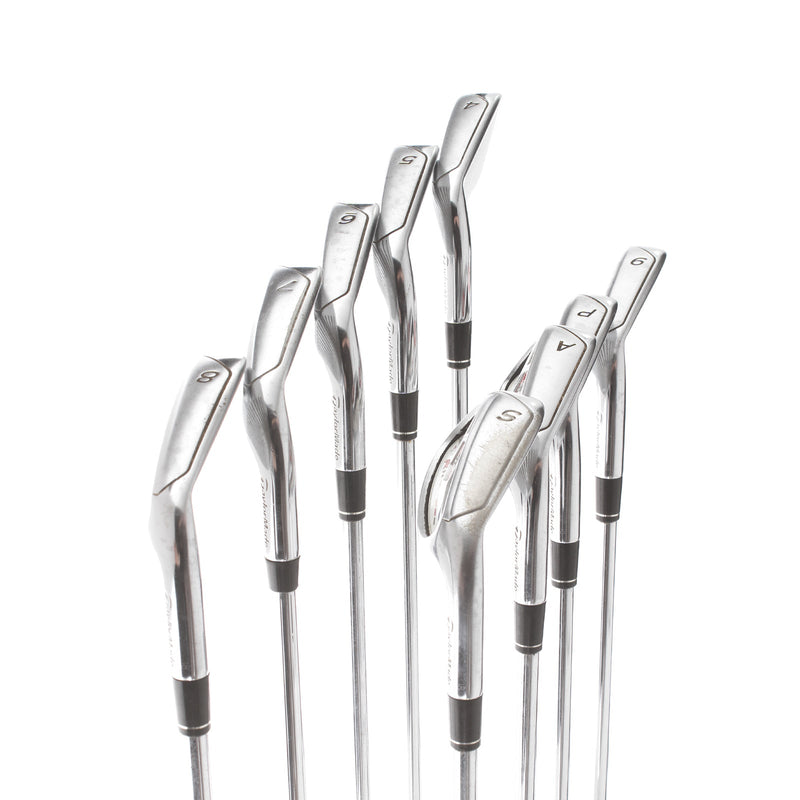 TaylorMade R-11 Steel Mens Right Hand Irons4-PW-AW-SW Stiff - KBS Tour