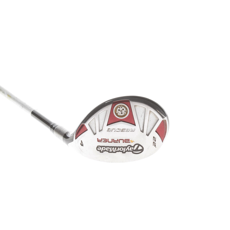 TaylorMade Burner Rescue Graphite Mens Right Hand 4 Hybrid 22* Stiff - Reax 65g