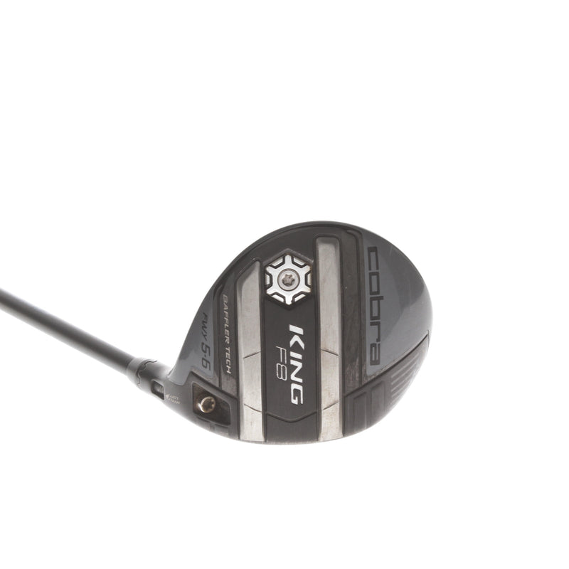 Cobra F8 Graphite Mens Right Hand Fairway 5 Wood 17* Stiff - Aldila BV