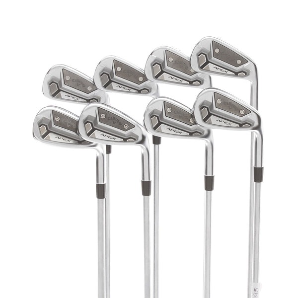 Callaway Apex TCG Forged Steel Mens Right Hand Irons 5-GW Stiff - Project 6.0 110g