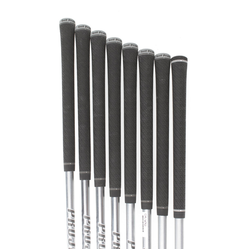 Callaway Apex TCG Forged Steel Mens Right Hand Irons 5-GW Stiff - Project 6.0 110g