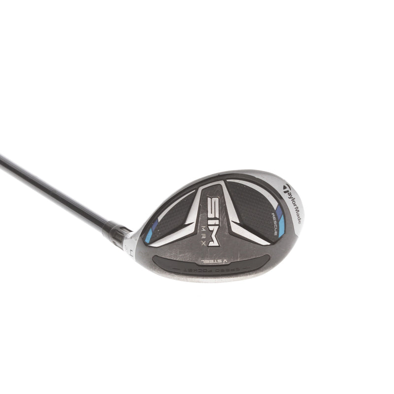 TaylorMade Sim Max Graphite Mens Right Hand 4 Hybrid 22* Regular - Ventus 60g
