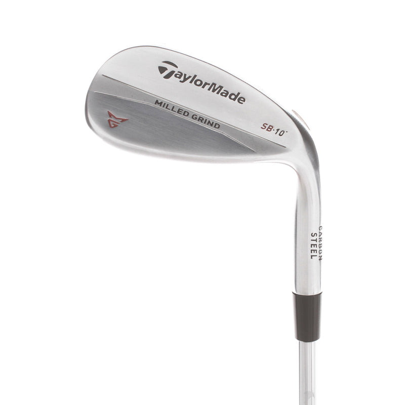 TaylorMade Milled Grind Steel Mens Right Hand Lob Wedge 60* 10 Bounce S Grind Wedge Flex - Dynamic Gold