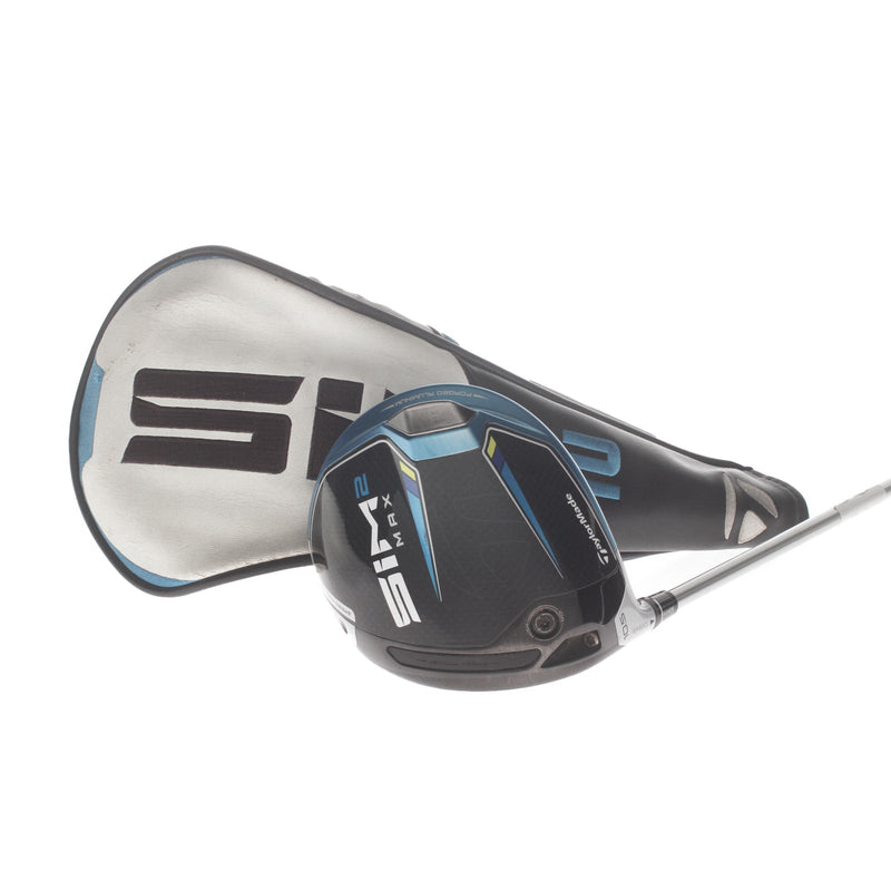TaylorMade Sim Max 2 Graphite Mens Left Hand Driver 10.5* Stiff - Kuro Kage 60g