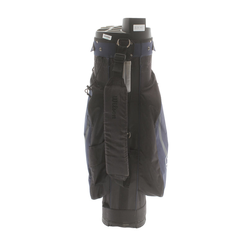 Wilson I-Lock Cart Bag - Black/Silver