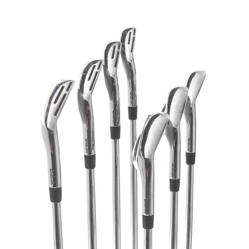 Wilson D9 Forged Steel Mens Right Hand Irons 4-PW Stiff - DynamicGold 105