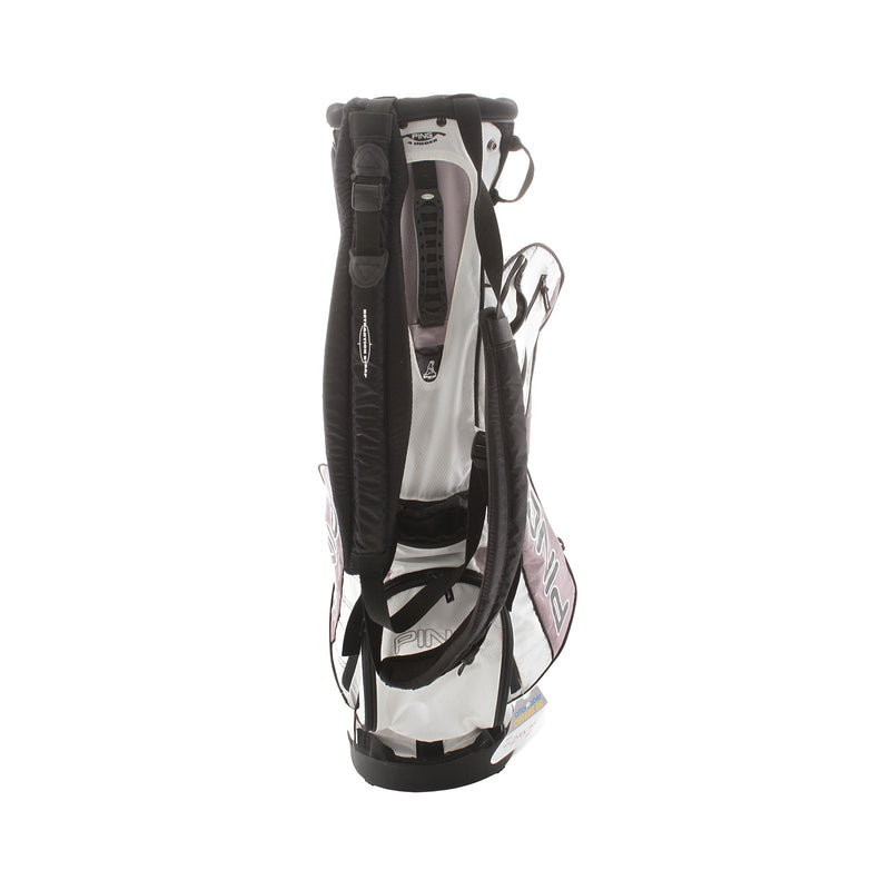 Ping 4 Under Stand Bag - White/Lavender