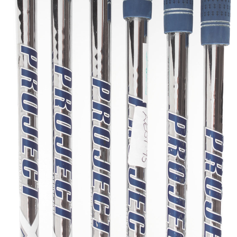 Titleist T100s Steel Mens Right Hand Irons 5-PW Regular - Project x lz 115g