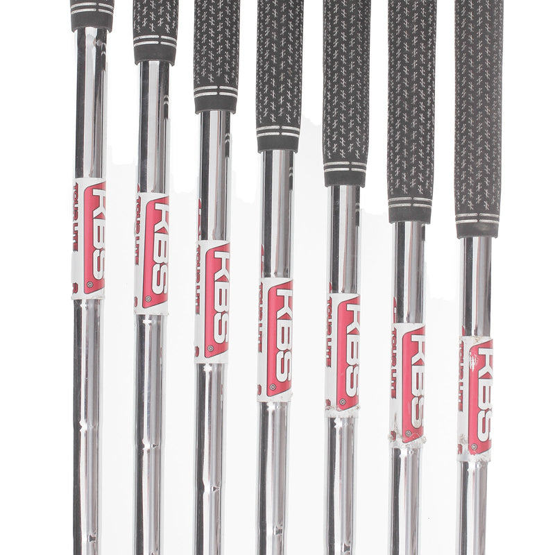 Cobra Aerojet Steel Mens Right Hand Irons 4-PW Regular - KBS Tour Lite