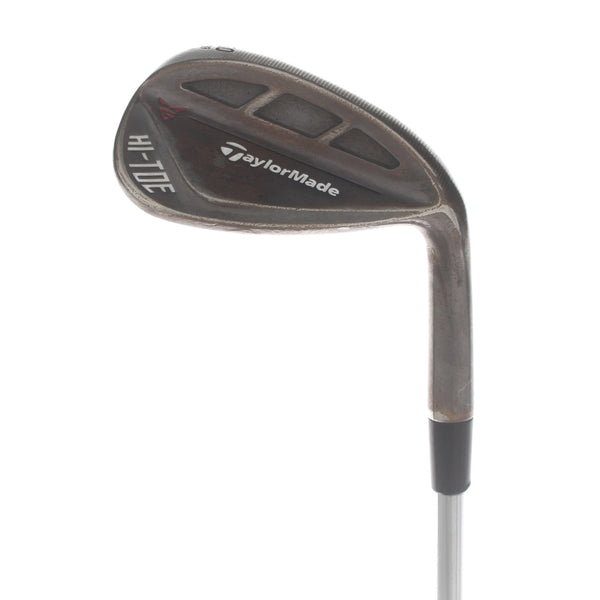 TaylorMade Hi-Toe Steel Mens Right Hand Gap Wedge 50* Standard 9 Bounce Wedge Flex - KBS Hi-Rev 115g